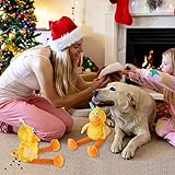 Yzmewael Hundespielzeug Welpenspielzeug Quietschspielzeug für Hunde, Kuscheltier Kauspielzeug Spielzeug Hund, Hundespielzeug Plüsch Unzerstörbar für Große Kleine Hund und Welpen - 4