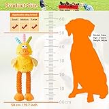 Yzmewael Hundespielzeug Welpenspielzeug Quietschspielzeug für Hunde, Kuscheltier Kauspielzeug Spielzeug Hund, Hundespielzeug Plüsch Unzerstörbar für Große Kleine Hund und Welpen - 5