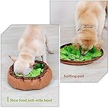 AWOOF Hundespielzeug Schnüffelteppich für Hunde Intelligenzspielzeug für Hunde Schnüffelmatte Schnüffeldecke Hundespielzeug Intelligenz Hunde Beschäftigung, Riechen Trainieren Waschbar Faltbar - 3