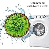 AWOOF Hundespielzeug Schnüffelteppich für Hunde Intelligenzspielzeug für Hunde Schnüffelmatte Schnüffeldecke Hundespielzeug Intelligenz Hunde Beschäftigung, Riechen Trainieren Waschbar Faltbar - 6