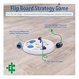 TRIXIE Intelligenzspielzeug Hundebeschäftigung „Dog Activity Strategie-Spiel Flip Board, ø 23 cm“ – 32026 - 3