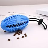 Hundespielzeug,Hundezahnbürste Kauspielzeug für Hunde Zahnbürste Hund inteligenz spielzeug robuster Naturkautschuk und Zahnreinigung,Beschäftigung hund für Große, Mittelgroße,Kleine Hunde - 4