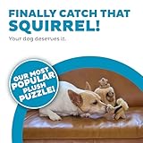 Outward Hound Hide-A-Squirrel Puzzle – Plüsch-Hundespielzeug mit Eichhörnchen, S, braun, 31001 - 2