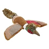 Rosewood Joules Quietschendes weiches Plüsch-Fasan, interaktives Trainingsspielzeug für Hunde, 46 x 36 cm - 4