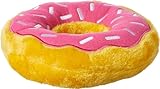 ZippyPaws – Jumbo Donutz Hundespielzeug aus Plüsch, quietschend, Erdbeere - 2