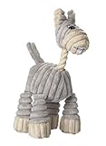 HUNTER HUGGLY BLANKET DONKEY, Hundespielzeug, Plüsch, Kuscheldecke, Esel, 27 cm, grau - 3