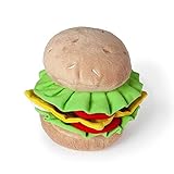Karlie Hundespielzeug Plüsch Burger L: 14 cm B: 12.5 cm H: 11 cm - 2
