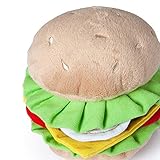 Karlie Hundespielzeug Plüsch Burger L: 14 cm B: 12.5 cm H: 11 cm - 3