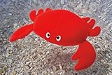 Karlie Neopren Hundespielzeug L: 30 cm B: 23 cm H: 9 cm rot Crabsy - 2