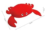 Karlie Neopren Hundespielzeug L: 30 cm B: 23 cm H: 9 cm rot Crabsy - 5