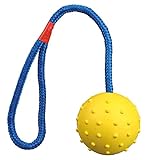 Trixie 3305 Ball am Seil, Naturgummi, ø 6/30 cm, Sortiert , 1er Pack - 2