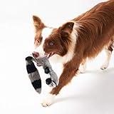 JOYELF Plüsch Quietschendes Hundespielzeug, Kuscheltiere für Hund, Fuchs und Waschbär mit Crinkle Paper - 7