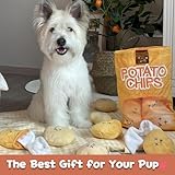 YEPPUPPY Schnüffel-Puzzle-Spielzeug für Hunde – Hundebereicherung, mentale Stimulation mit BB-Sound für natürliche Nahrungssuche – Chips- und Kartoffelspielzeug (gelb) - 6