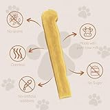 Wildfang® Kaustab aus Hartkäse für Deinen Vierbeiner I Hundespielzeug Käse Kauknochen – Kauspielzeug – Zahnpflege & Kaumuskel Training I Langlebiger & natürlicher Kaustab für Deinen Hund - 2