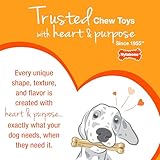 Nylabone, Kauknochen für Welpen und Zahnpflege-Spielzeug für zahnende Welpen, Wohltuender Kauknochen, für extra kleine Welpen bis 7kg, für sanft kauende/zahnende Hunde, Hähnchengeschmack, Blau - 11
